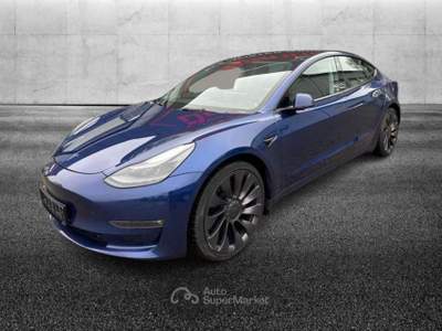 Tesla Model 3 Long Range Performance AWD Blu/Azzurro usata Pieve di Cento