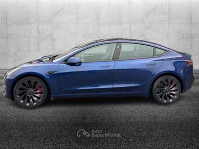 Tesla Model 3 Long Range Performance AWD Blu/Azzurro usata Pieve di Cento