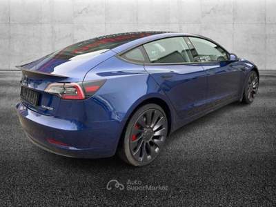 Tesla Model 3 Long Range Performance AWD Blu/Azzurro usata Pieve di Cento