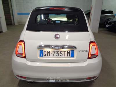 Fiat 500 C 1.0 Hybrid Dolcevita cabriolet Bianco usata Torino