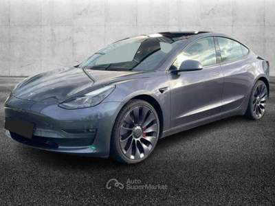 Tesla Model 3 Long Range Performance AWD Grigio usata Pieve di Cento
