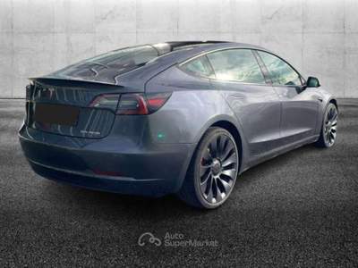 Tesla Model 3 Long Range Performance AWD Grigio usata Pieve di Cento