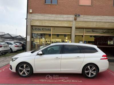 Peugeot 308 BlueHDi 130 S&S SW Allure NEOPATENTATI Bianco usata Fiorano Modenese