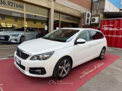 Peugeot 308 BlueHDi 130 S&S SW Allure NEOPATENTATI Bianco usata Fiorano Modenese