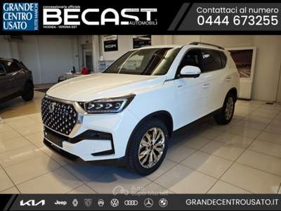 KG Mobility Rexton 2.2 Turbodiesel 4WD K-Line 8 A/T - IN ARRIVO Bianco usata Brendola