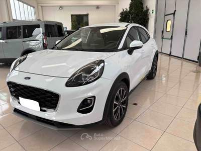 Ford Puma 1.0 EcoBoost Hybrid 125 CV S&S Titanium Bianco usata Castagneto Carducci