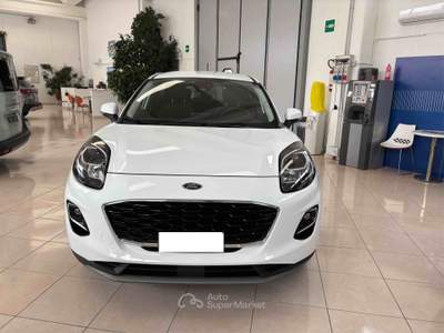 Ford Puma 1.0 EcoBoost Hybrid 125 CV S&S Titanium Bianco usata Castagneto Carducci