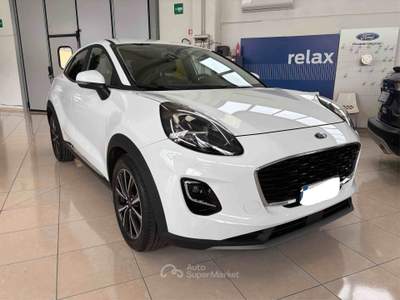 Ford Puma 1.0 EcoBoost Hybrid 125 CV S&S Titanium Bianco usata Castagneto Carducci