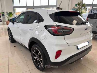 Ford Puma 1.0 EcoBoost Hybrid 125 CV S&S Titanium Bianco usata Castagneto Carducci
