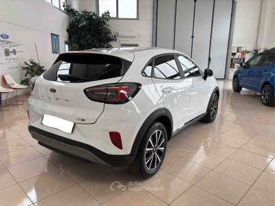Ford Puma 1.0 EcoBoost Hybrid 125 CV S&S Titanium Bianco usata Castagneto Carducci