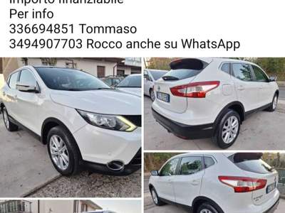 Nissan Qashqai Nissan qashqai 1.5 dci 110 cv Bianco usata Mirabella Eclano