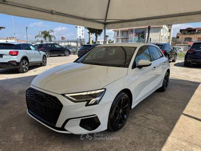 Audi A3 SPB 35 TDI S TRONIC S LINE EDITION - MY21 Bianco usata Qualiano
