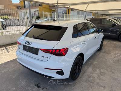 Audi A3 SPB 35 TDI S TRONIC S LINE EDITION - MY21 Bianco usata Qualiano