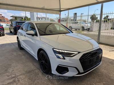 Audi A3 SPB 35 TDI S TRONIC S LINE EDITION - MY21 Bianco usata Qualiano