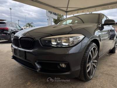 BMW Serie 1 116d SERIE 116 116d 5p. SPORT - MY16 Grigio usata Qualiano