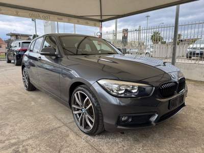 BMW Serie 1 116d SERIE 116 116d 5p. SPORT - MY16 Grigio usata Qualiano