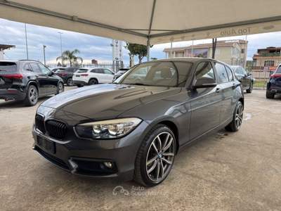 BMW Serie 1 116d SERIE 116 116d 5p. SPORT - MY16 Grigio usata Qualiano