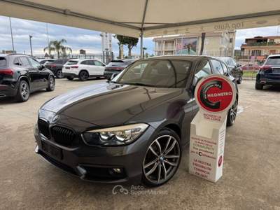 BMW Serie 1 116d SERIE 116 116d 5p. SPORT - MY16 Grigio usata Qualiano