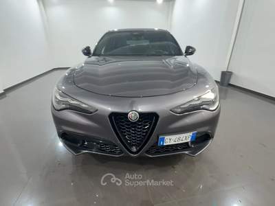 Alfa Romeo Stelvio ALFA STELVIO 2.2 T VELOCE Q4 210CV AUTO Stelvio 2.2 t Veloce Q4 210cv auto Grigio usata Roma