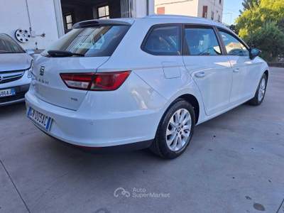 Seat Leon seat leon st 1.6 tdi 105 cv Bianco usata Mirabella Eclano