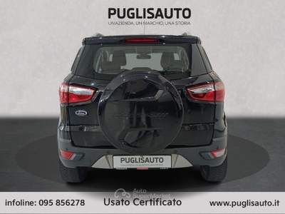 Ford EcoSport 1.5 TDCi 90 CV Titanium Nero usata BELPASSO