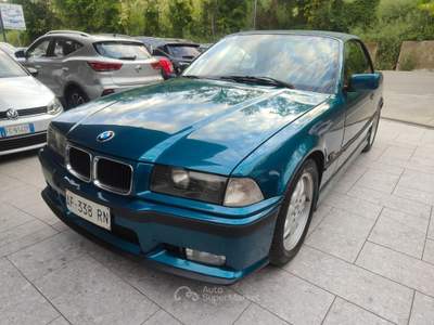 BMW Serie 3 328i Cabrio E36–Manuale––STORICA Verde usata Cappelle sul Tavo