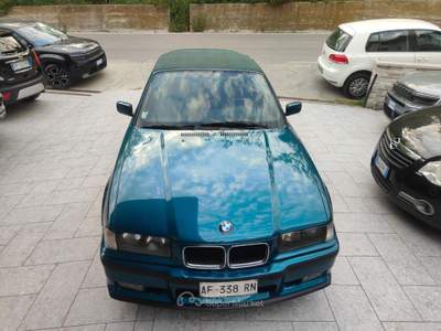 BMW Serie 3 328i Cabrio E36–Manuale––STORICA Verde usata Cappelle sul Tavo