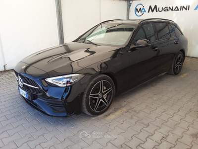 Mercedes-Benz Classe C d Mild hybrid S.W. Sport Plus + Night Pack Nero usata Firenze