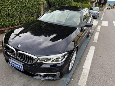 BMW Serie 5 525d d Touring Luxury Blu/Azzurro usata Pieve a Nievole