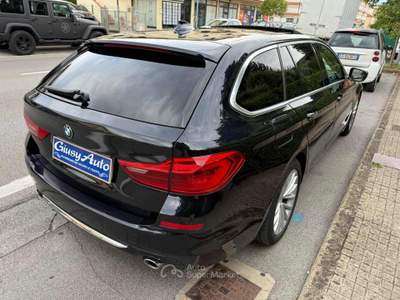 BMW Serie 5 525d d Touring Luxury Blu/Azzurro usata Pieve a Nievole