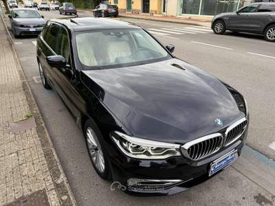 BMW Serie 5 525d d Touring Luxury Blu/Azzurro usata Pieve a Nievole