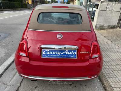 Fiat 500 C 1.0 Hybrid Dolcevita Rosso usata Pieve a Nievole
