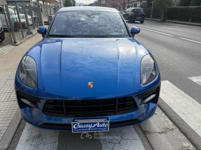 Porsche Macan 2.0 T SCARICO SPORTIVO BOSE SOSPENSIONI Blu/Azzurro usata Pieve a Nievole