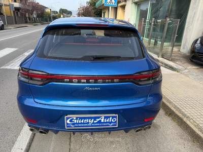 Porsche Macan 2.0 T SCARICO SPORTIVO BOSE SOSPENSIONI Blu/Azzurro usata Pieve a Nievole