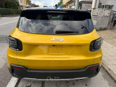 Jeep Avenger 1.2 Turbo  e hybrid 100 CV MHEV Summit Arancione usata Pieve a Nievole