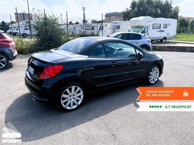 Peugeot 207 1.6 VTi 120CV CC Fï¿½line Nero usata Grosseto