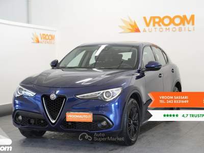Alfa Romeo Stelvio Stelvio 2.2 Turbodiesel 180 CV AT8 Q4 Business Blu/Azzurro usata Chilivani
