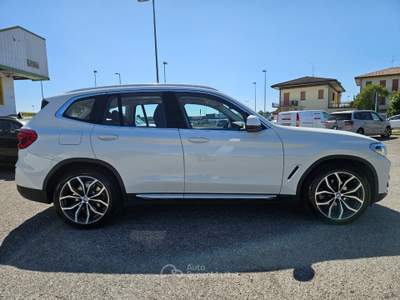 BMW X3 xdrive20d mhev 48V xLine auto Bianco usata San Stino di Livenza
