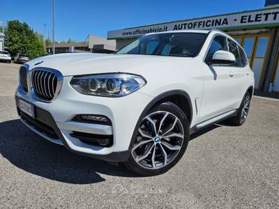 BMW X3 xdrive20d mhev 48V xLine auto Bianco usata San Stino di Livenza
