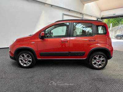 Fiat Panda 1.3 mjt 16v 4x4 5 POSTI|CLIMA Rosso usata Como