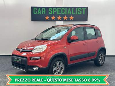 Fiat Panda 1.3 mjt 16v 4x4 5 POSTI|CLIMA Rosso usata Como
