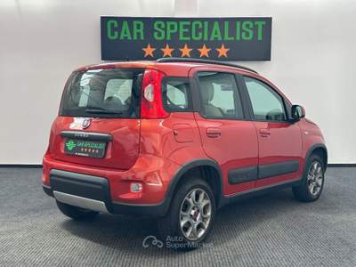 Fiat Panda 1.3 mjt 16v 4x4 5 POSTI|CLIMA Rosso usata Como