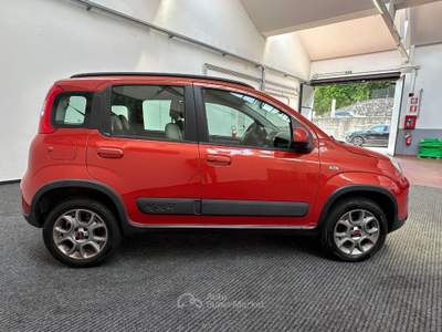 Fiat Panda 1.3 mjt 16v 4x4 5 POSTI|CLIMA Rosso usata Como