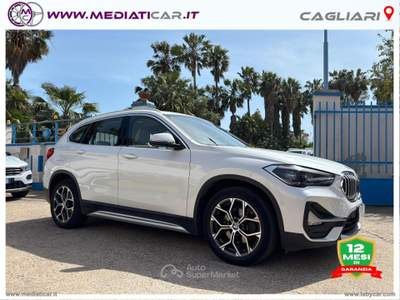 BMW X1 X1 xDrive18d xLine Plus Bianco usata Cagliari