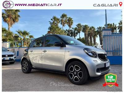 Smart ForFour forfour 90 0.9 Turbo Prime Argento usata Cagliari