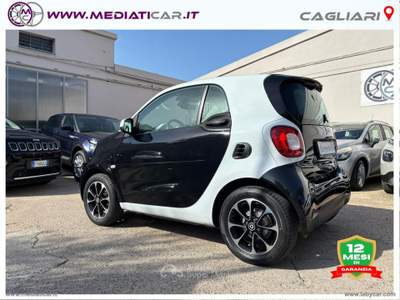 Smart ForTwo fortwo 70 1.0 twinamic Passion Argento usata Cagliari