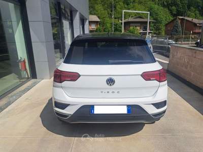 Volkswagen T-Roc 1.6 TDI SCR Style BlueMotion Tech. Bianco usata CASNIGO