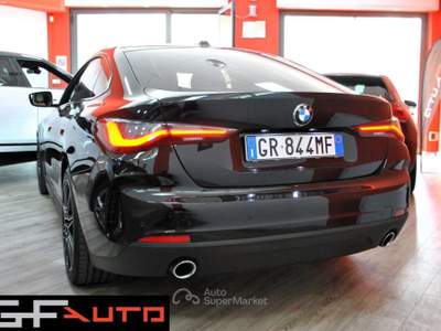 BMW Serie 4 420d Serie 4 G26 2021 Gran Coupe 420d Gran Coupe mhev 48V xdrive Sport auto Nero usata Moncalieri