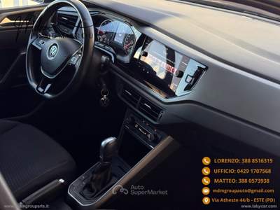 Volkswagen Polo Polo 1.0 TSI DSG 5p. OK NEOPATENTATO Nero usata Este