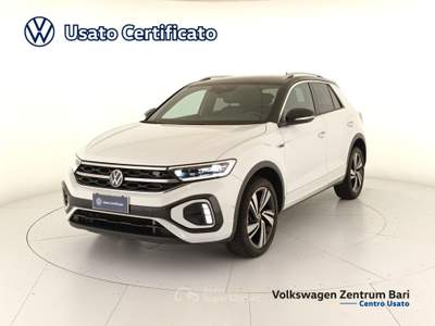 Volkswagen T-Roc 1.5 tsi r-line Bianco usata Bari